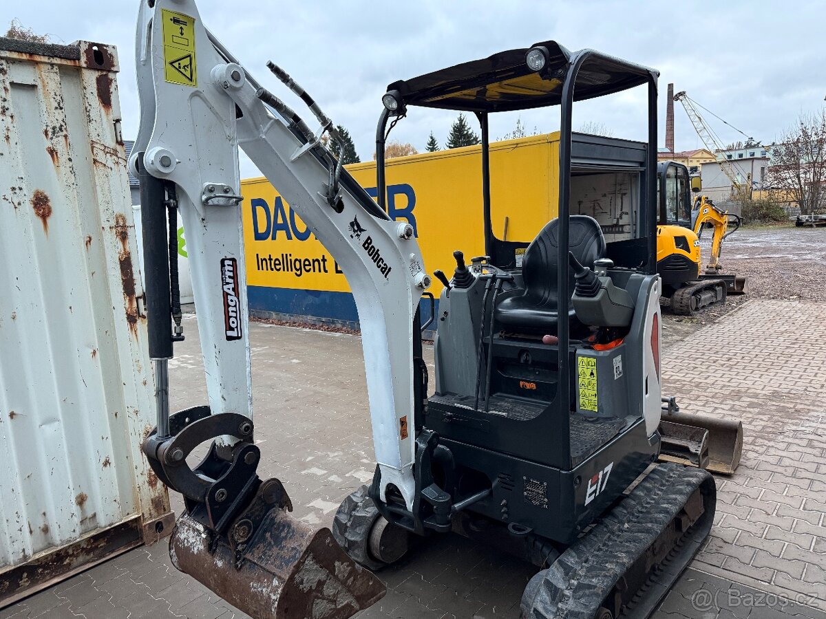 Bobcat E17z Minibagr 1,75T + 2x lžíce rok 2021 - 3