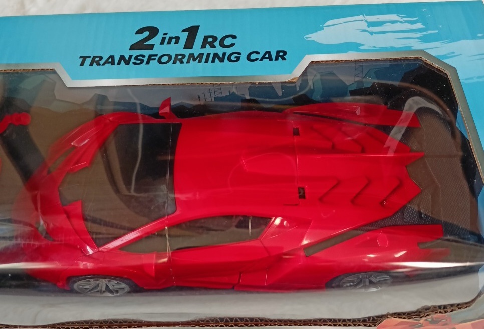 Nové RC transformující auto 2 v 1 - auto / robot - 3