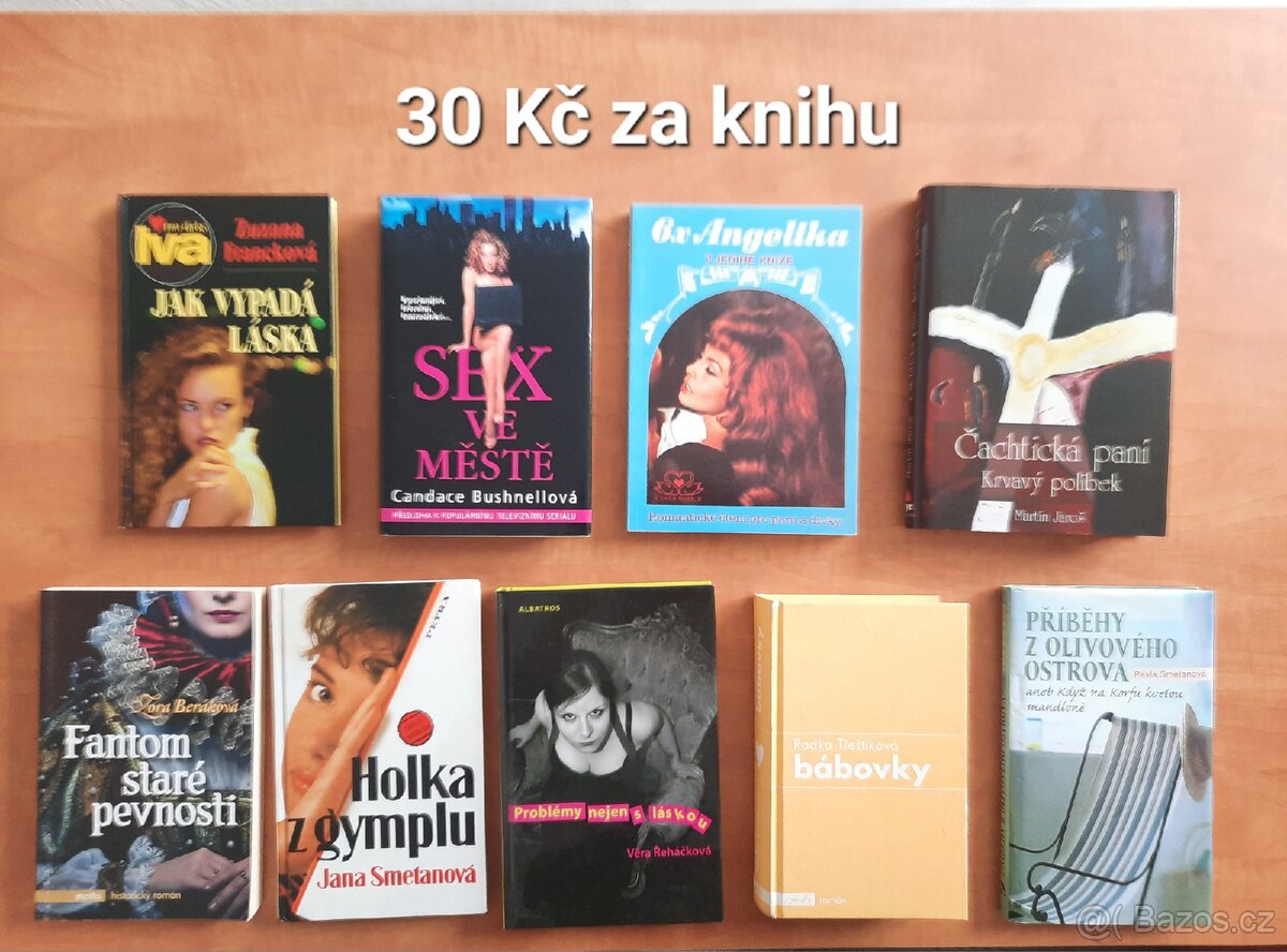 Knihy různých žánrů - 3