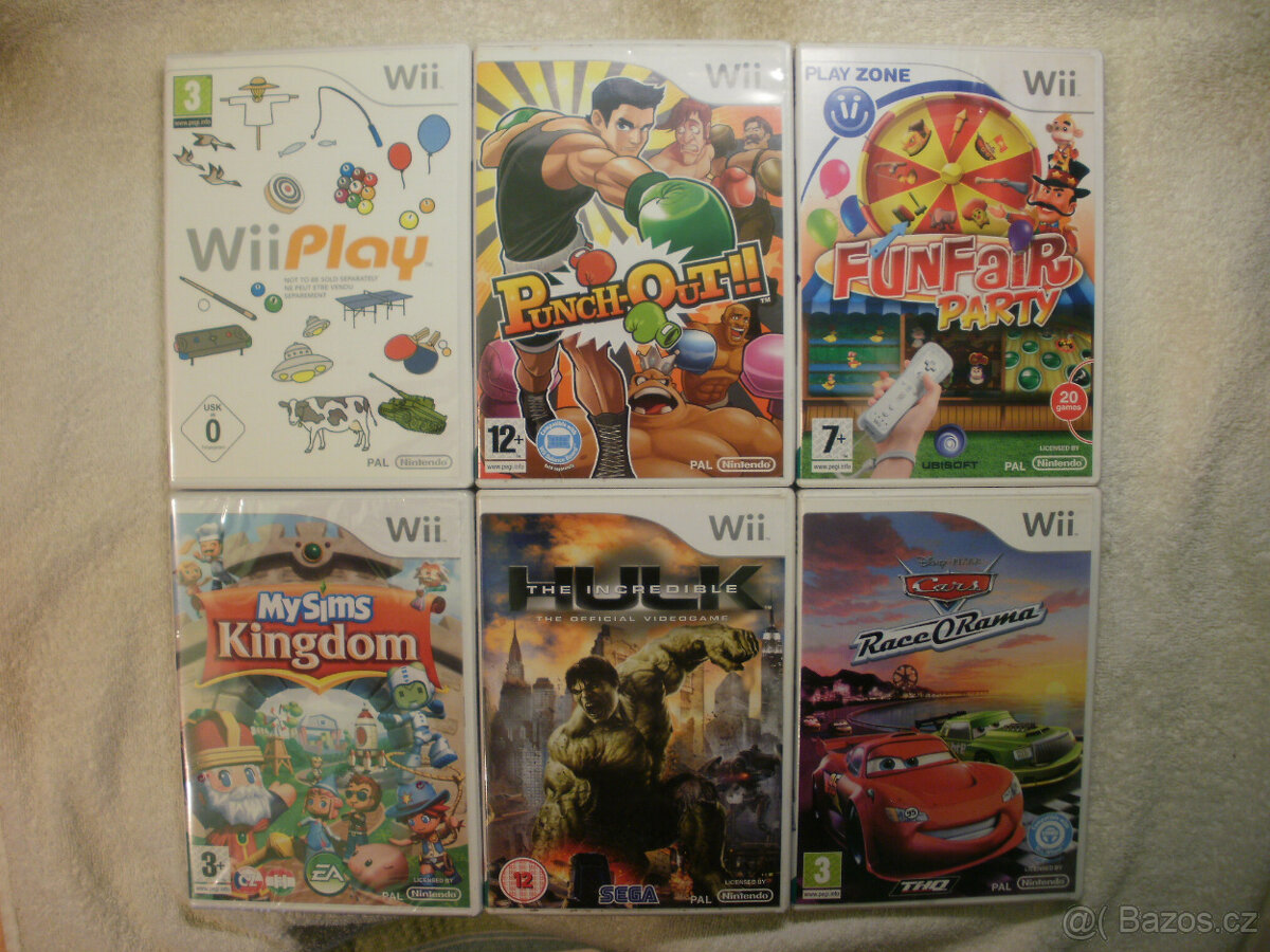 Hry na Nintendo Wii + Wii U - Nové a Použité - Ceny v textu - 3