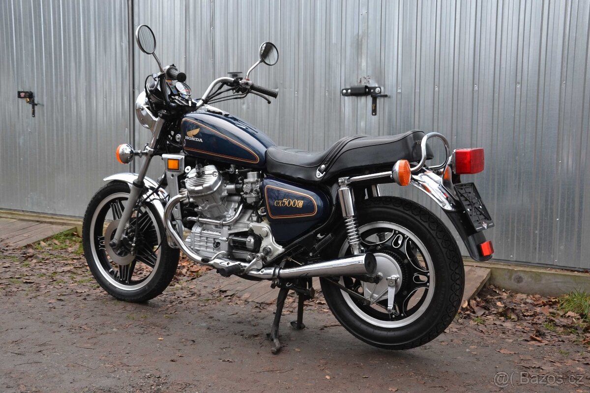 Honda CX 500C, od 1984 1 majitel - číst inzerát. - 3