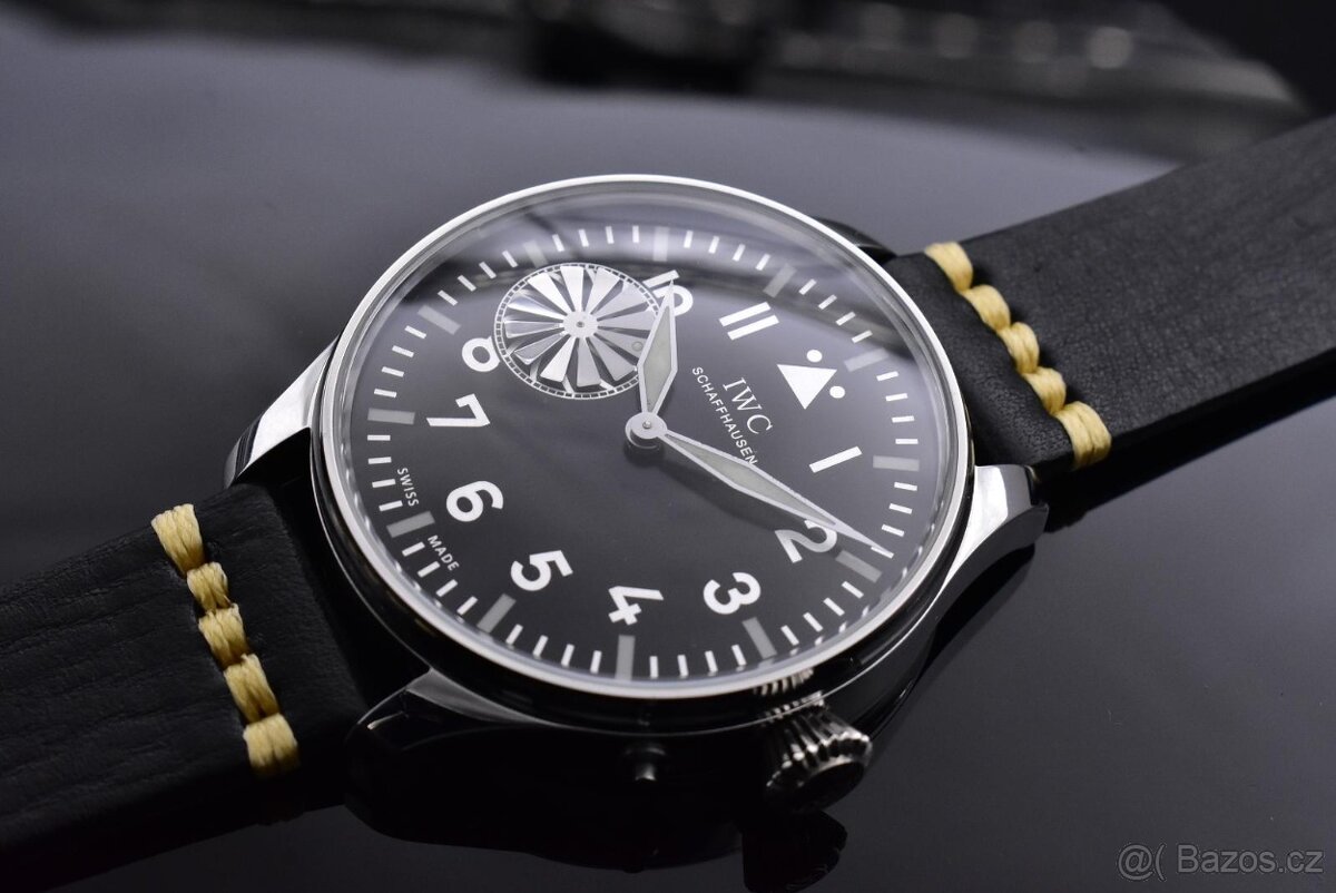 Letecké starožitné hodinky IWC Schaffhausen 1902 - 3
