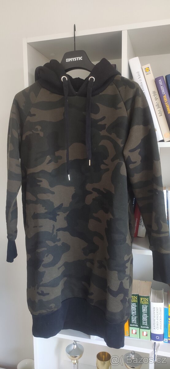 Dlouhá maskovaná mikina - 3