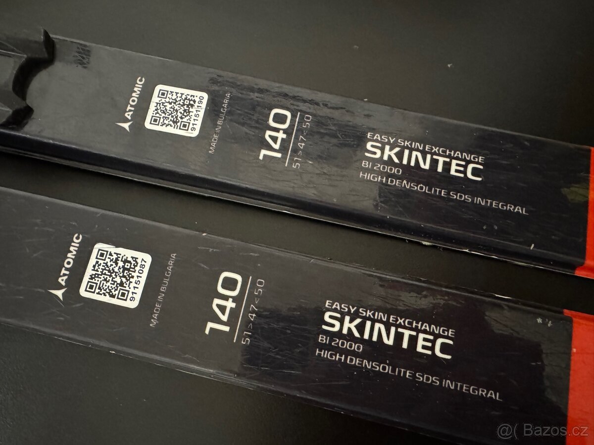 Dětské běžky Atomic PRO C2 Skintec 140 & hole 105 - 3