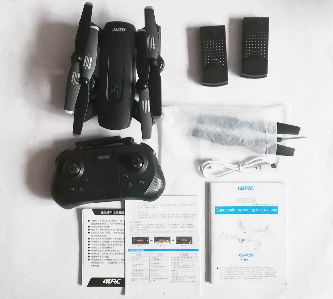 Dron 4DCR F6, GPS - 3