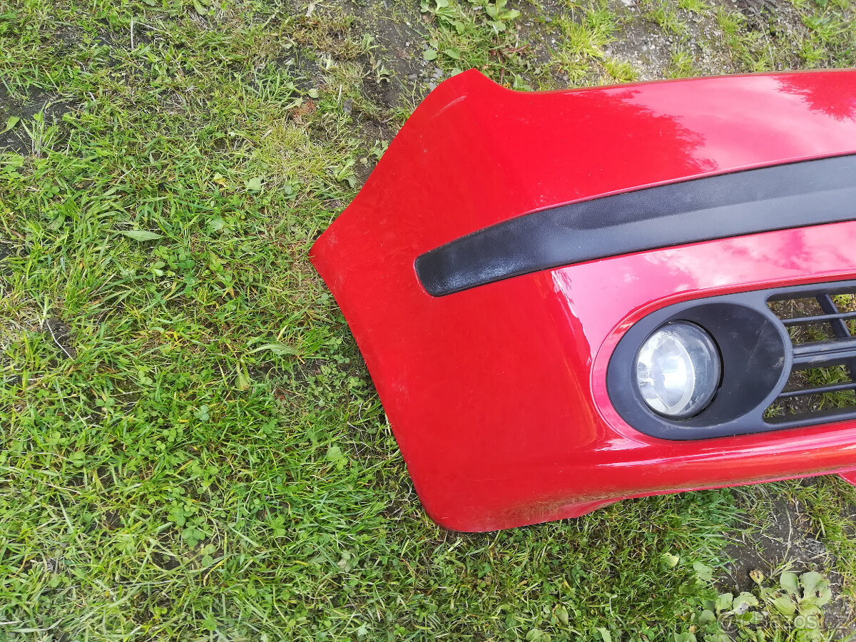 Nárazník přední na Škoda Fabia I facelift červená 8151 - 3