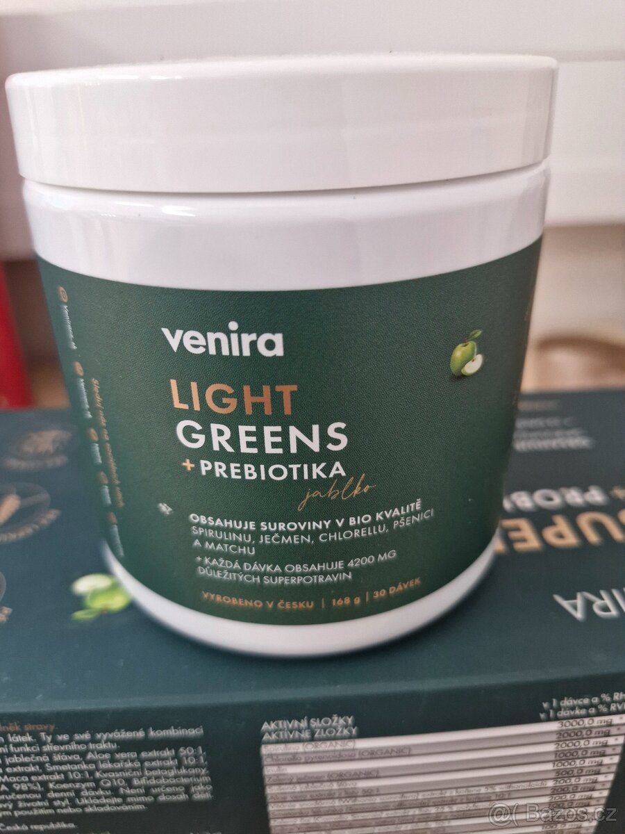 Venira super Greens + probiotika Jablko - 3