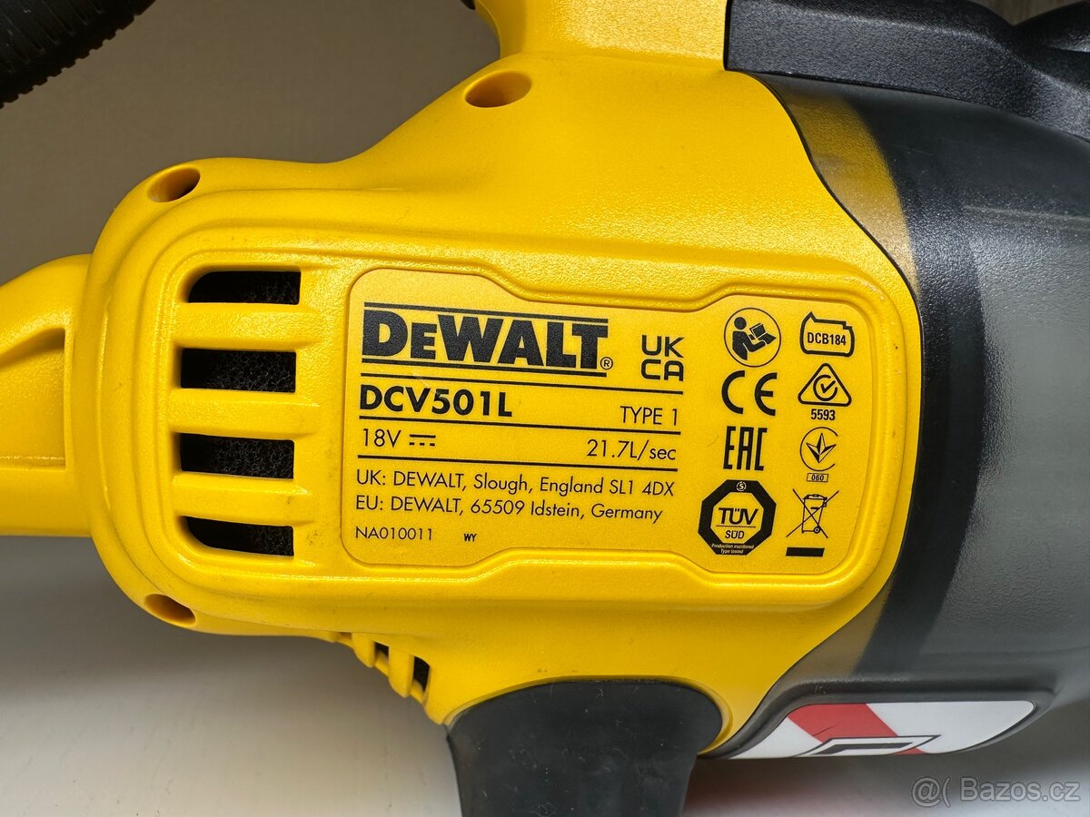 Aku vysavač DeWalt DCV501L - 3