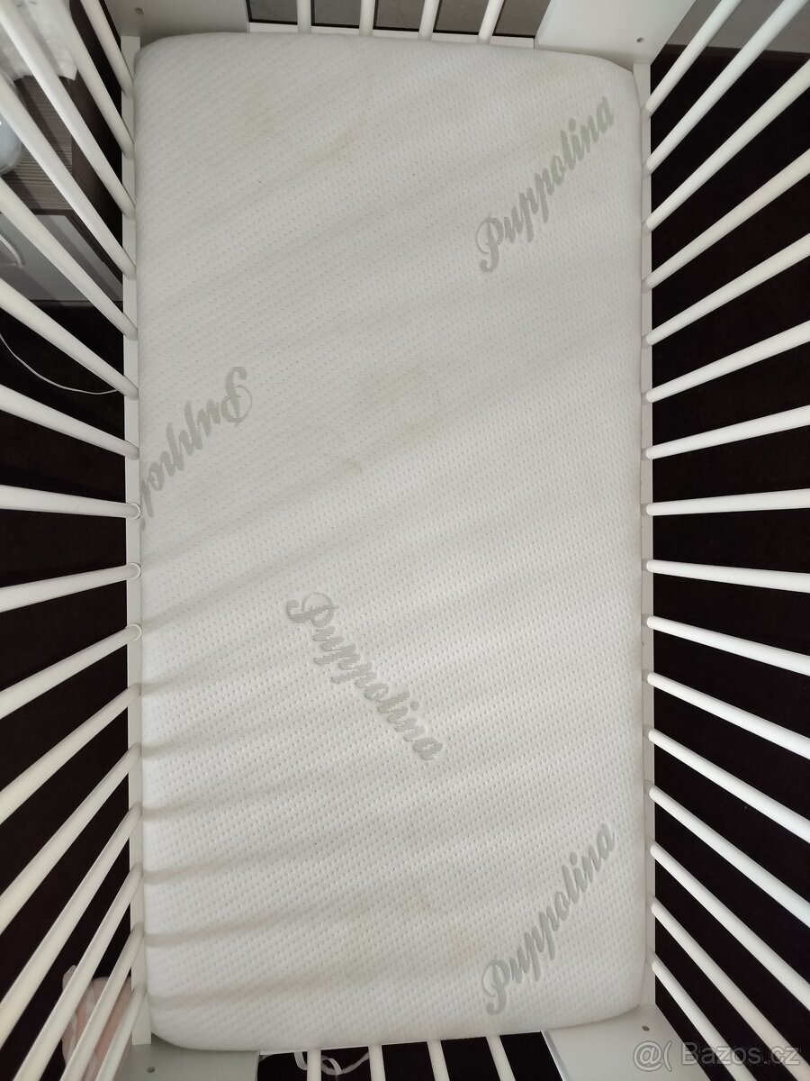 Dětská postýlka s přebalovací komodou - 3