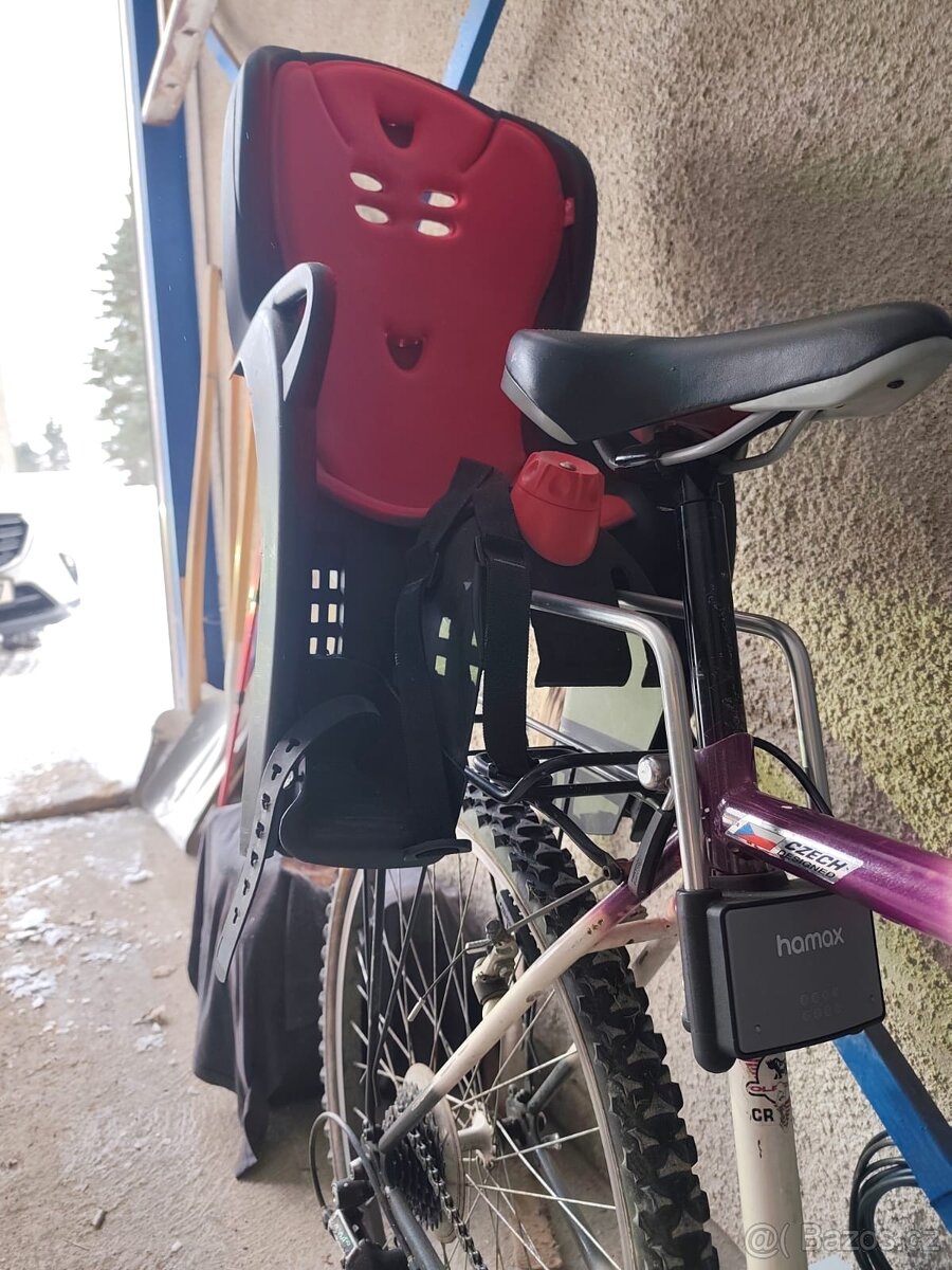 Dětská cyklo sedačka Hamax + kolo zdarma - 3