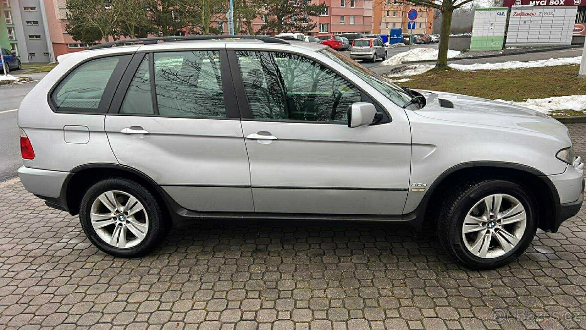 Bmw x5 e53 3,0d manuál ,tažné 3,5t - 3