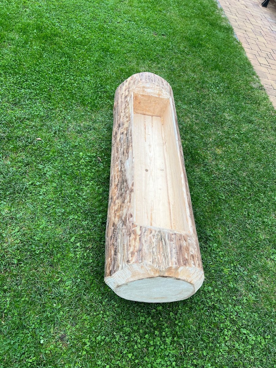 Dřevěný truhlík z masivu - 3