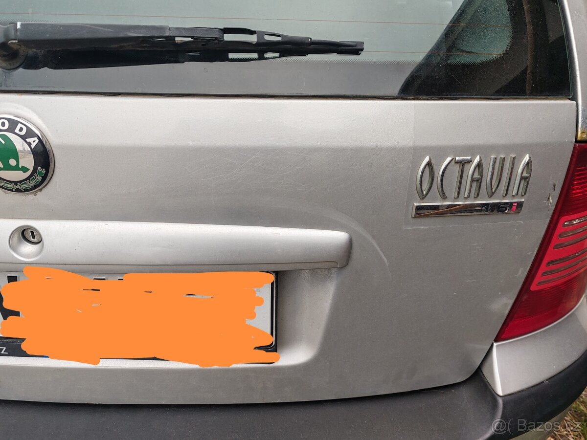Páté dveře Octavia 1 - 3