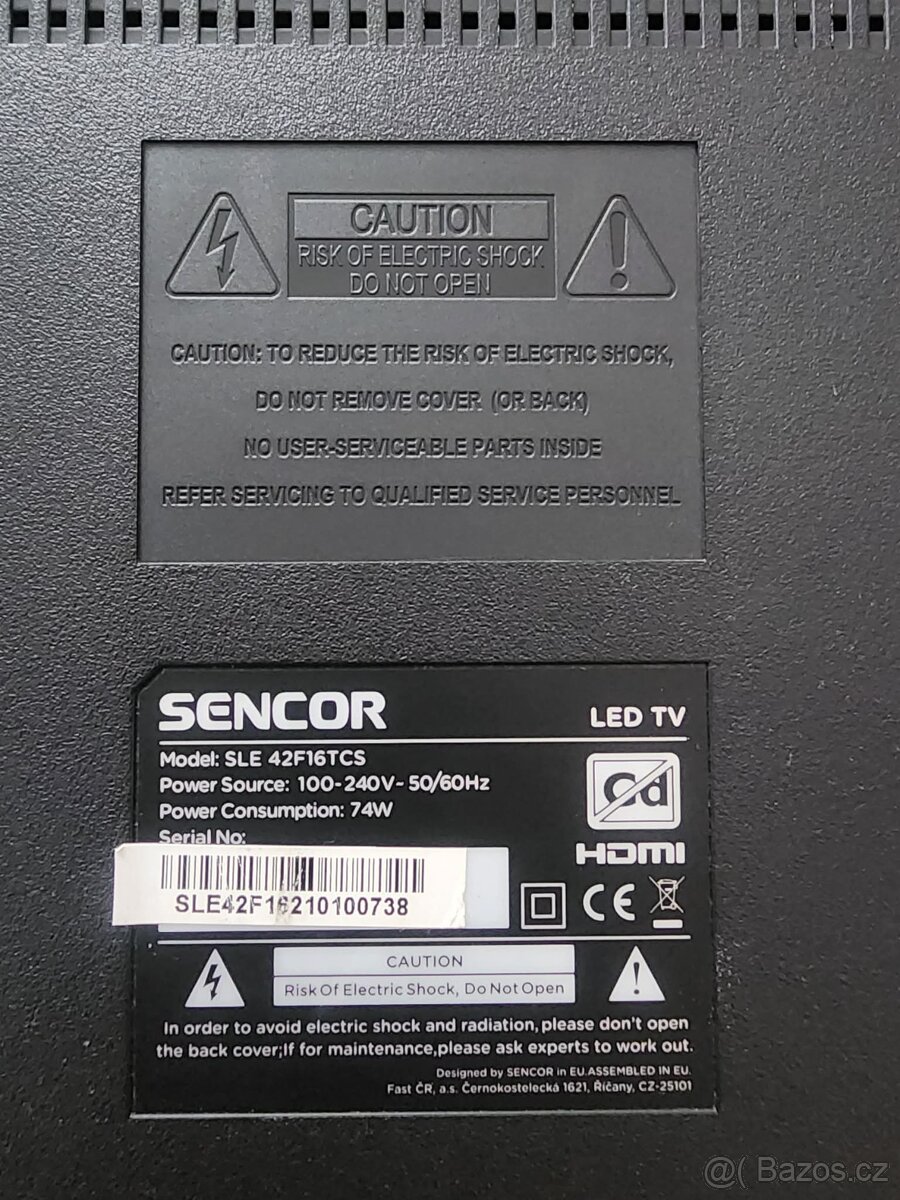 TV sencor - 3