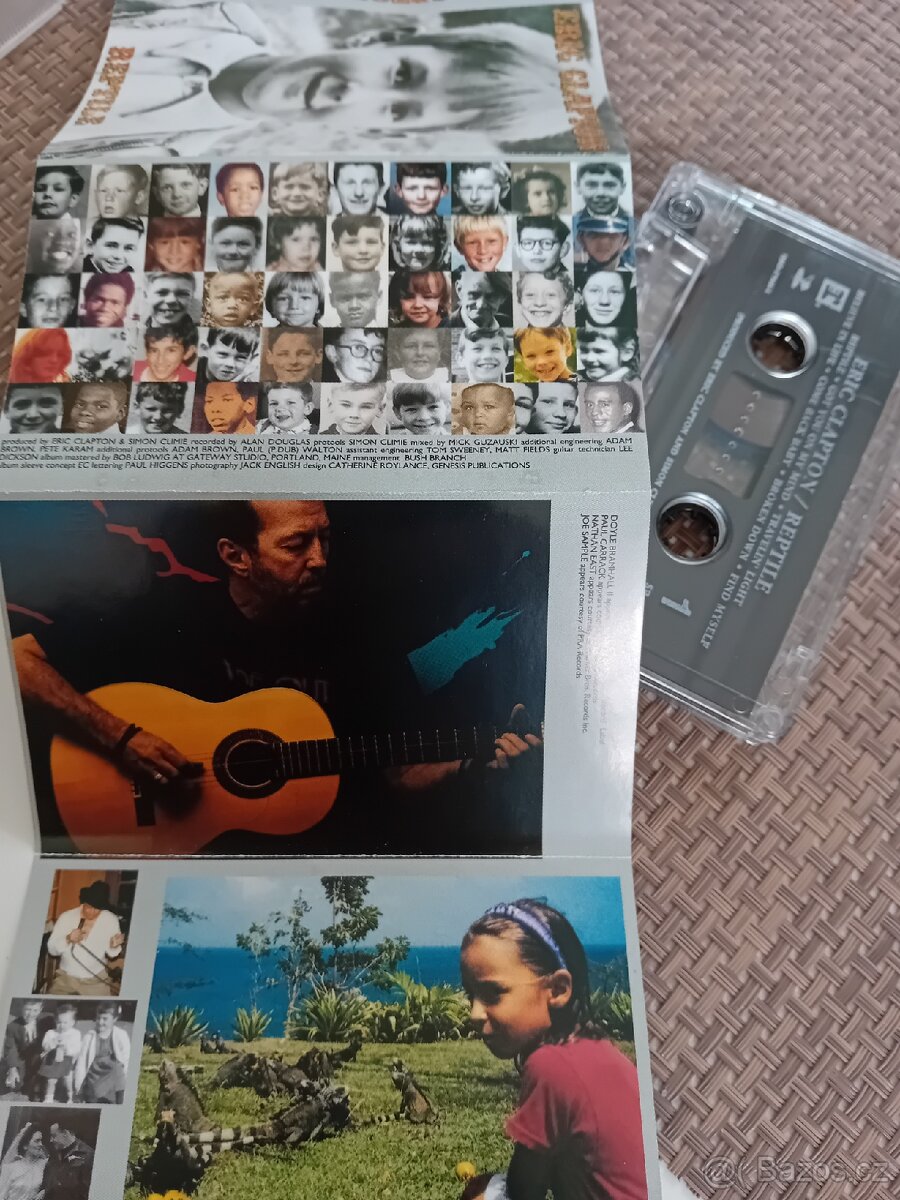 Mc kazeta Eric Clapton Reptile - 3