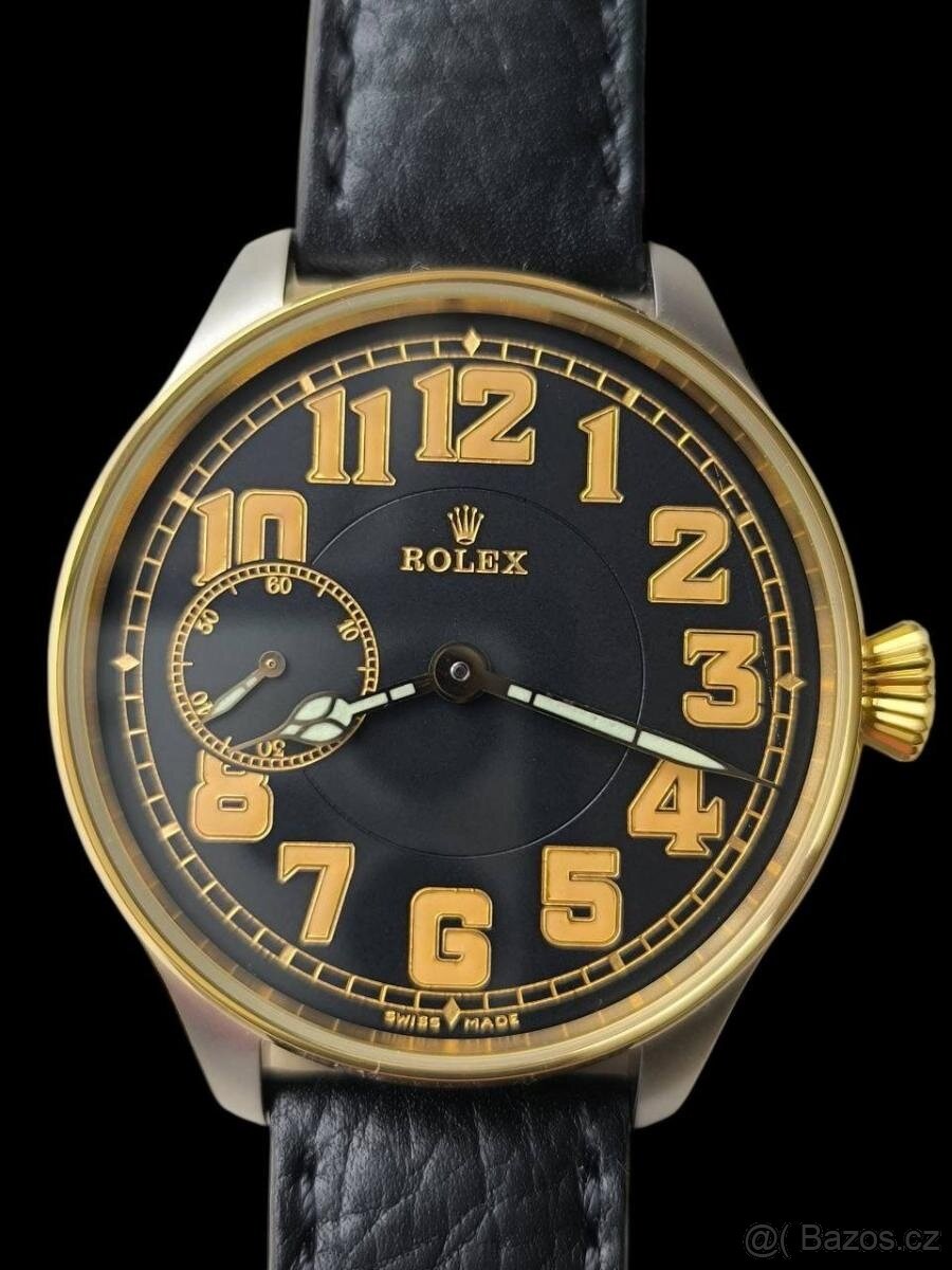 Vojenské starožitné hodinky ROLEX 1920 - 3