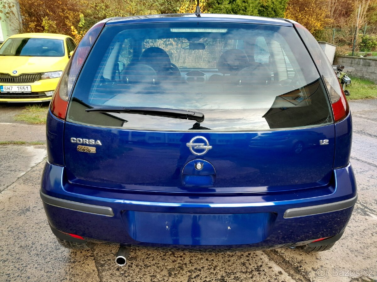 Opel Corsa C 1.2i 55kW rok 2003 naj.181tis. NOVÁ STK - 3