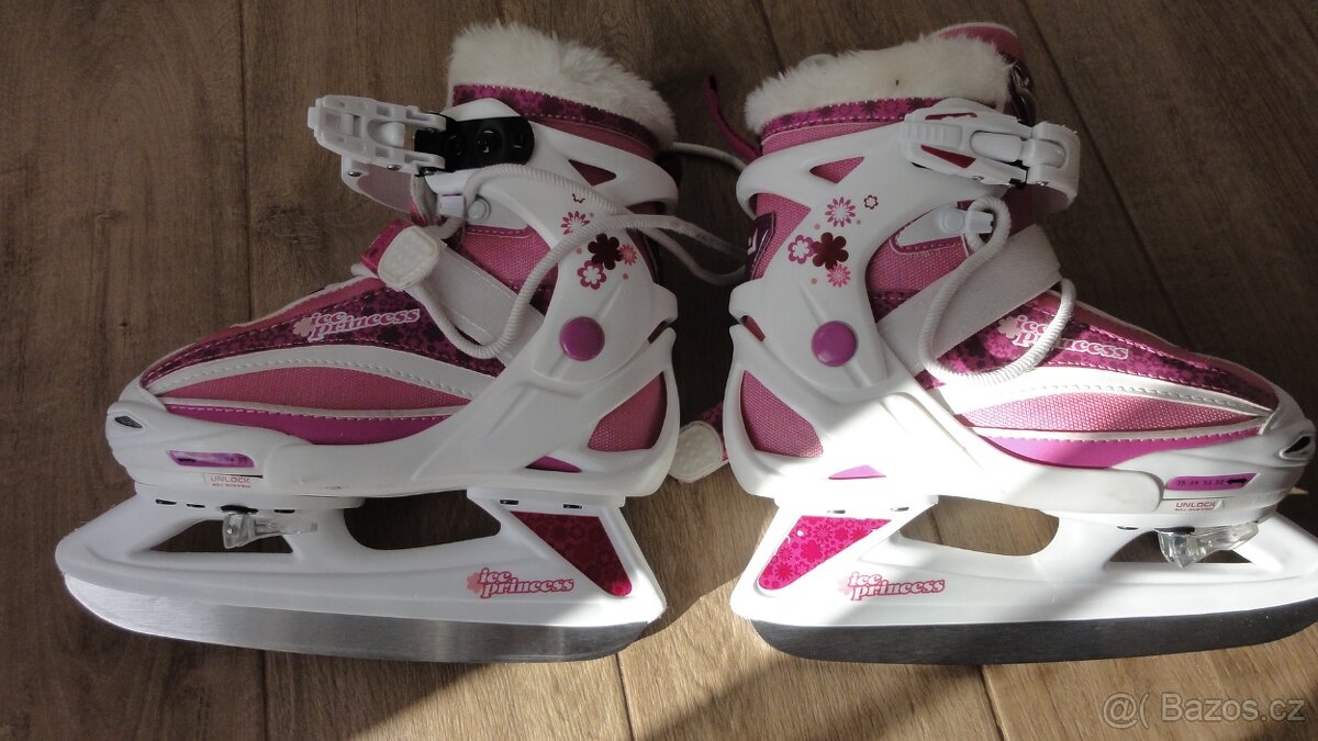 Dívčí brusle Crowned vel. 32 - 35, - 3