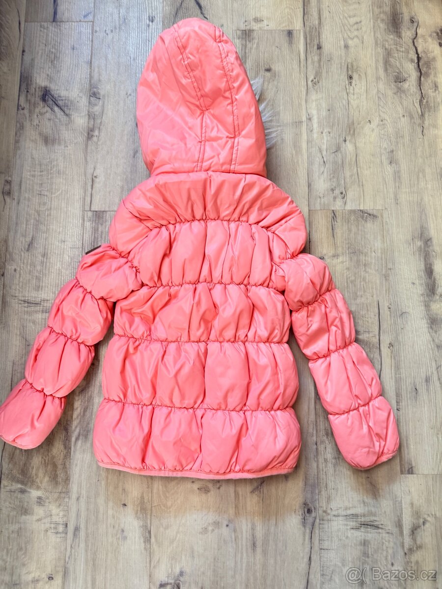 Lewro dívčí prošívaná zimní bunda 116(116/122) - 3