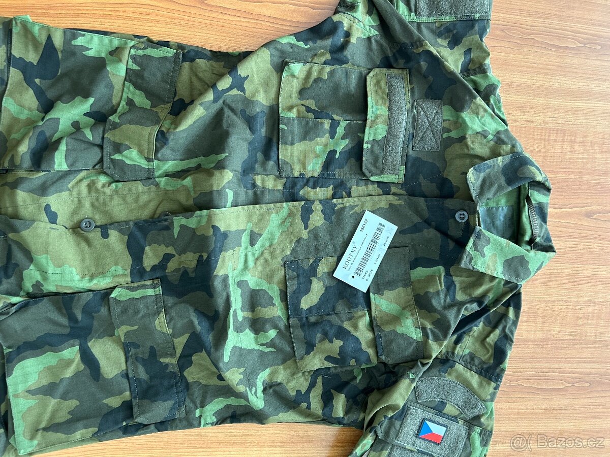 Maskáče AČR letní, nové, vel. 176, triko zdarma - 3