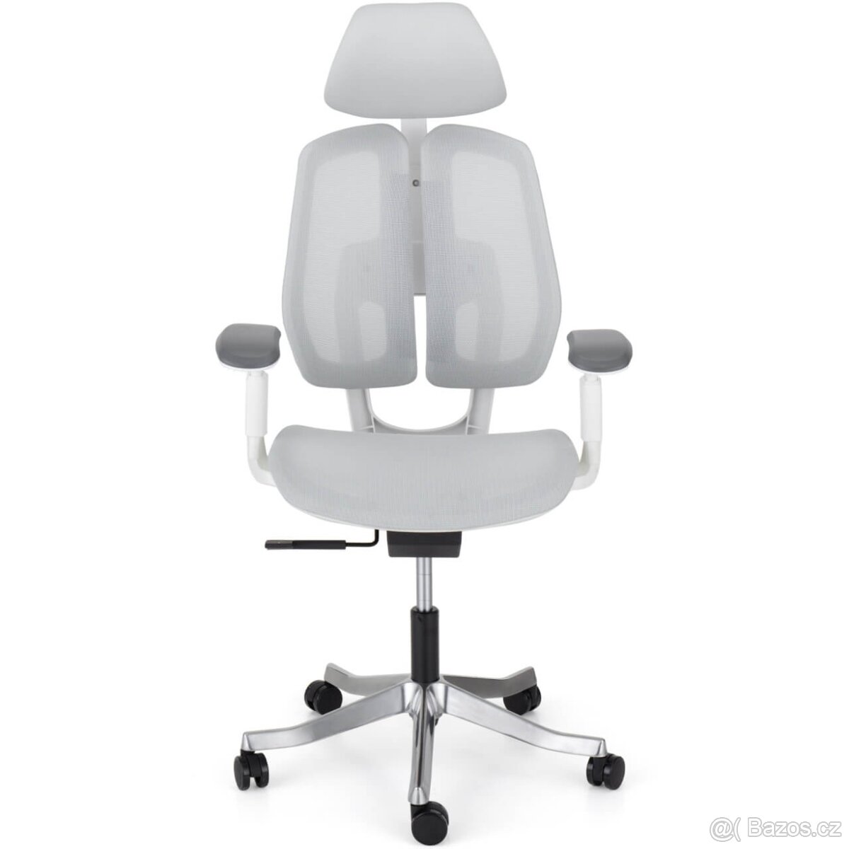 ERGONOMICKÁ ŽIDLE • Liftor Active, světle šedá (síťovina) - 3
