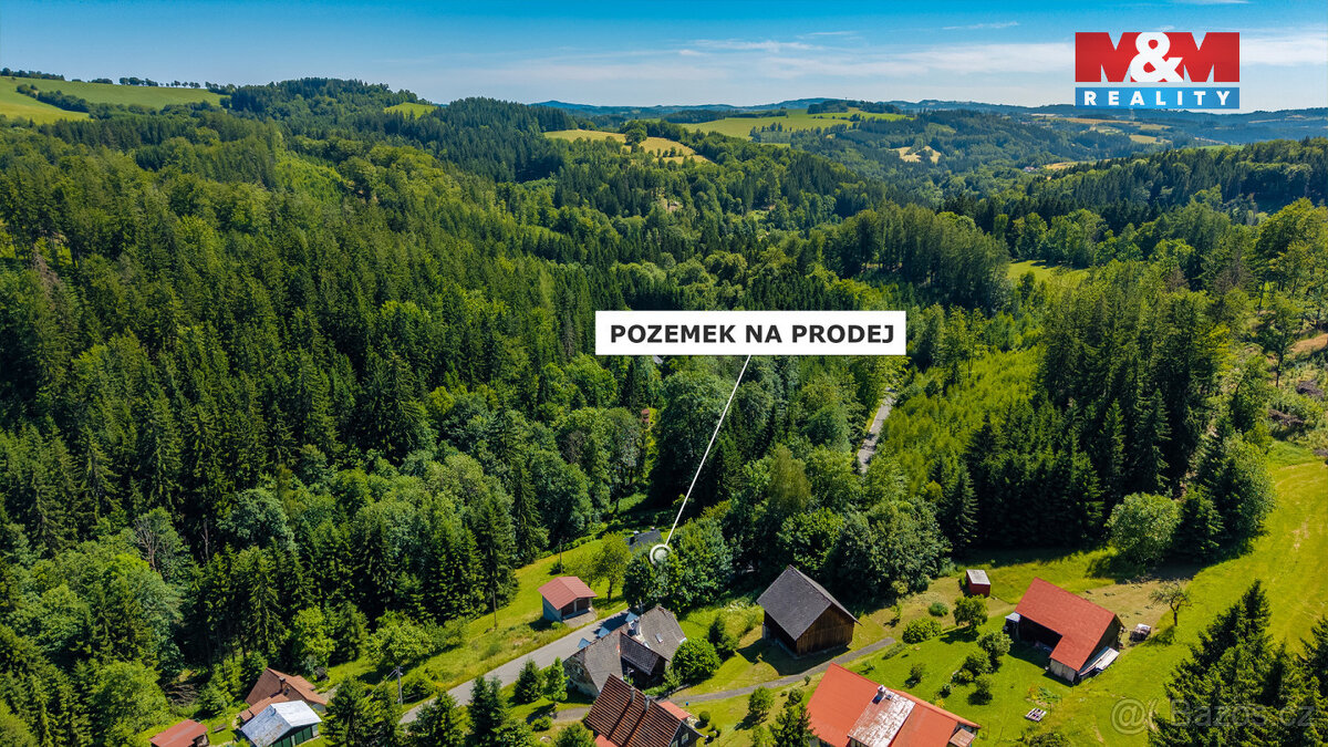 Prodej louky, 1180 m², Vysoké nad Jizerou - 3