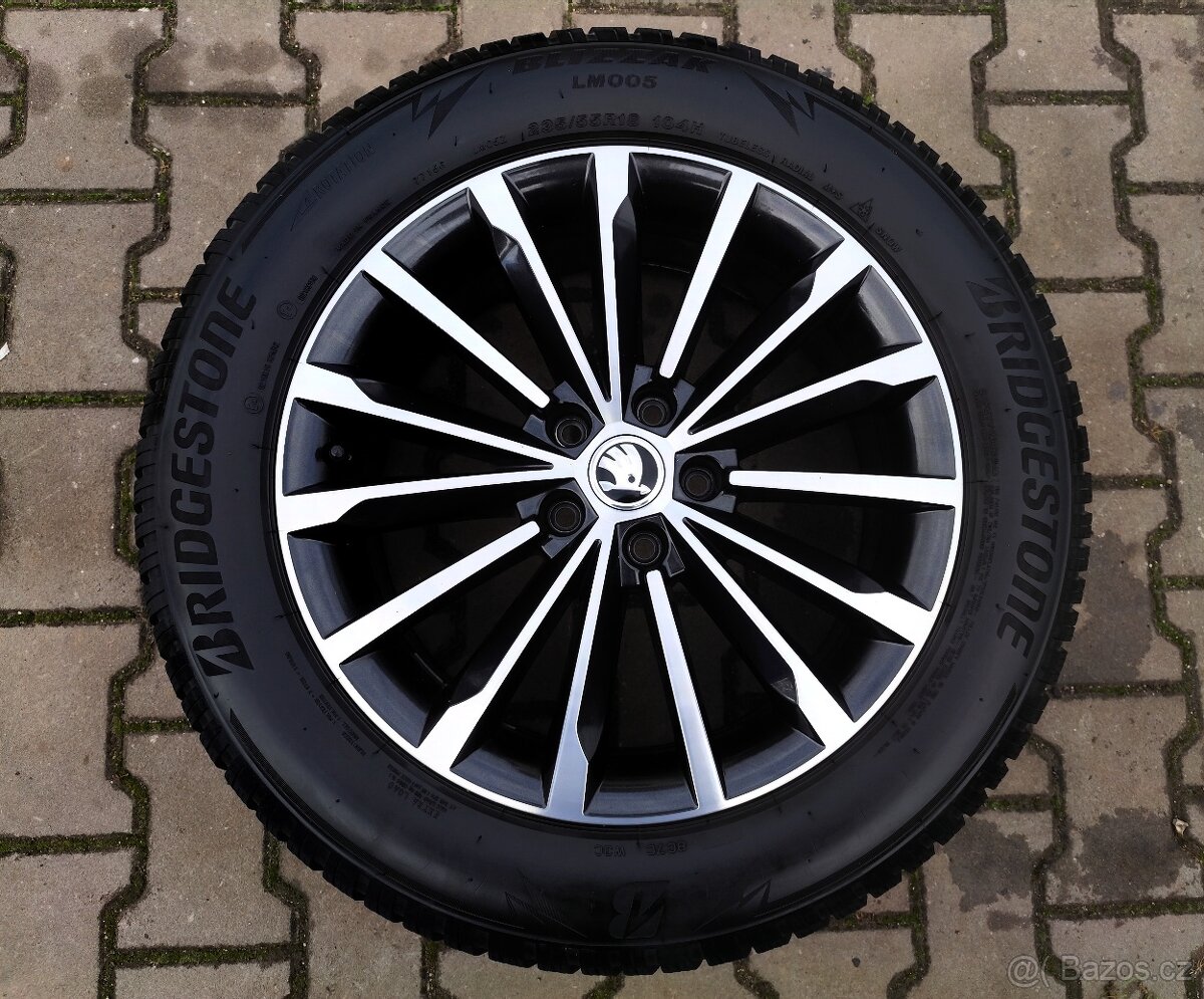 Alu kola originál Škoda Kodiaq 5x112 R18 Trinity - 3