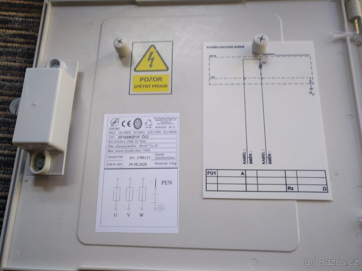 Prodám SP100 pojistkovou skříň - 3