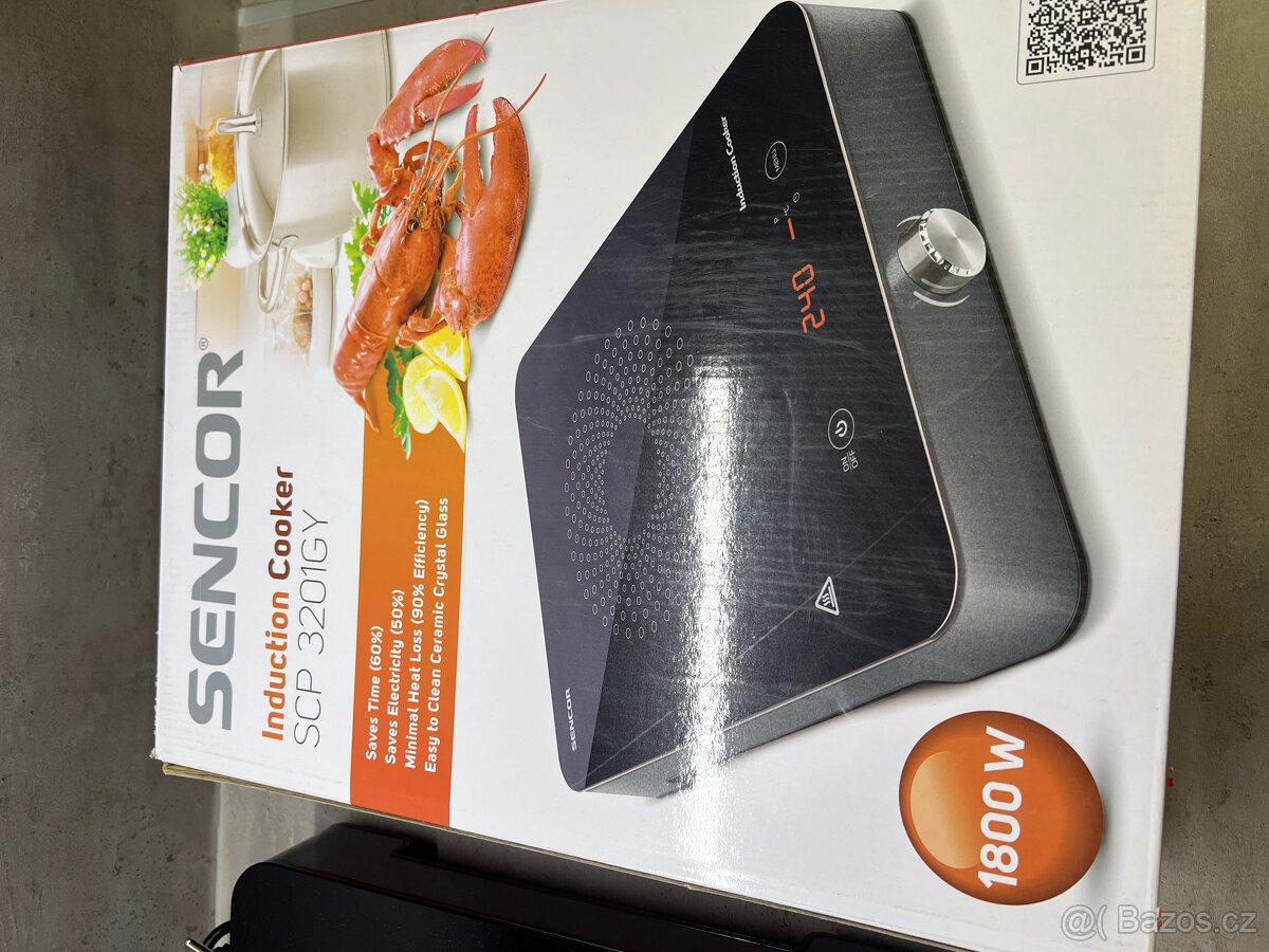 Indukční vařič SENCOR SCP 3201GY - 3