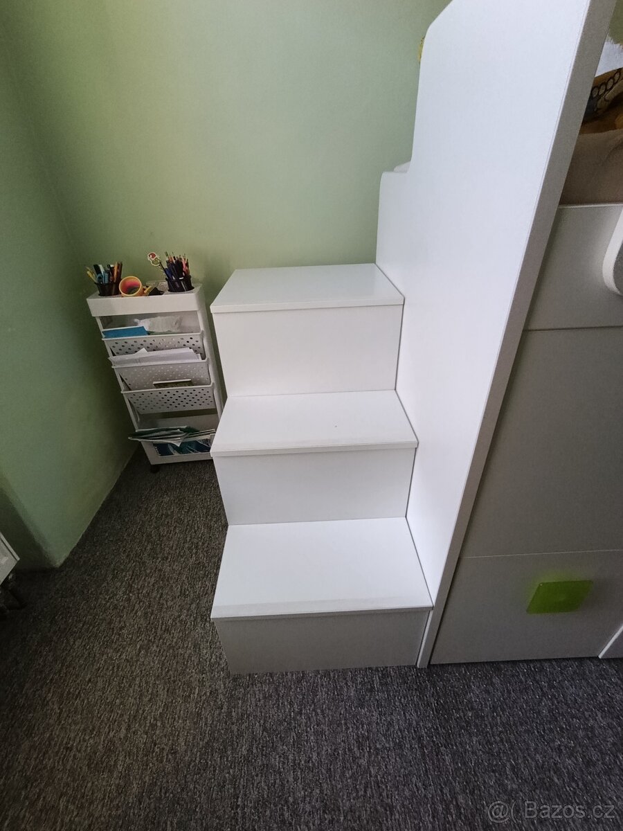 Dětská vyvýšená postel - 3