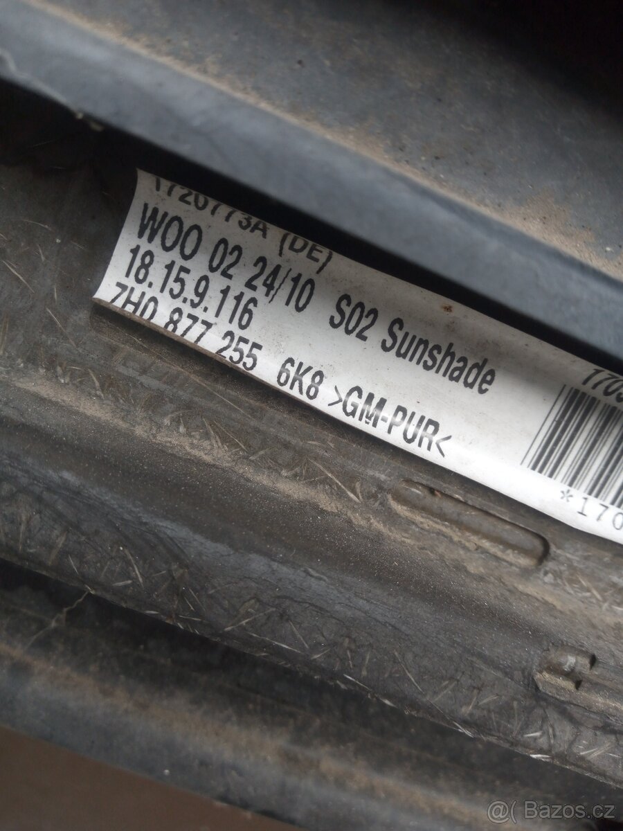 Střešní okno VW t 5 - 3