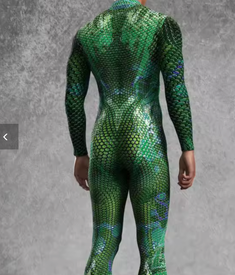 Maškarní kostým "hadí kůže" - 3