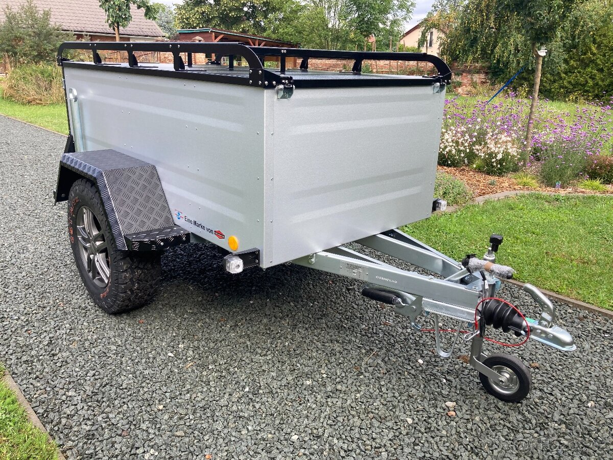 Böckmann® OFFROAD Multifunkční Přívěsný Vozík s Poklopem