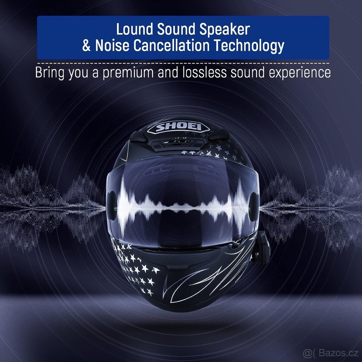 Lexin B4FM Motocyklový Bluetooth interkom - 3