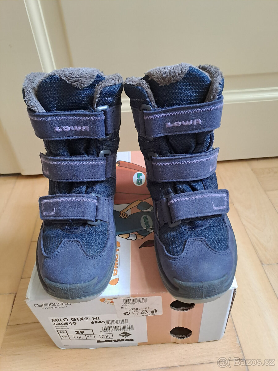 Zimní boty zn. Lowa, vel. 29 - 3