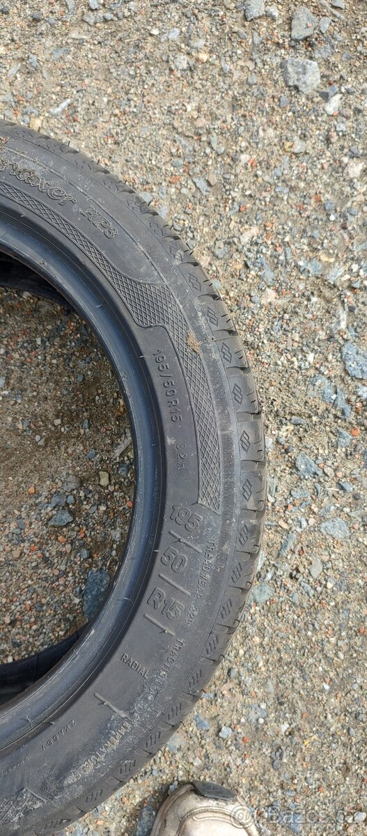 1xPneu Kleber 195/50 R15 - 3