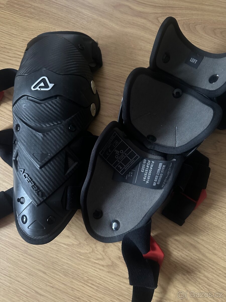 Kolení chrániče acerbis junior dětské nové - 3