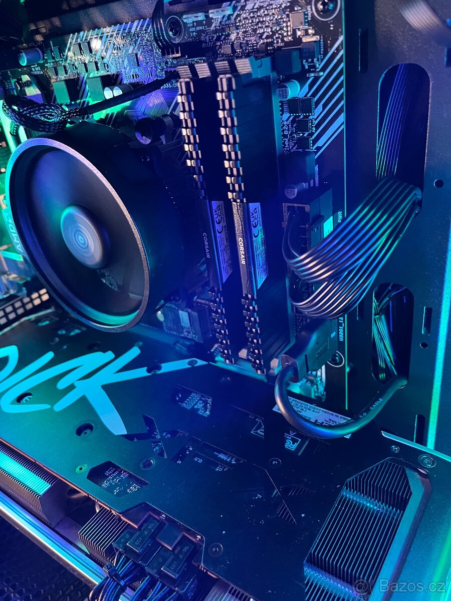 Herní PC: Ryzen 5 5600 /RX 6700 XT 12gb /16gb RAM /Záruka - 3