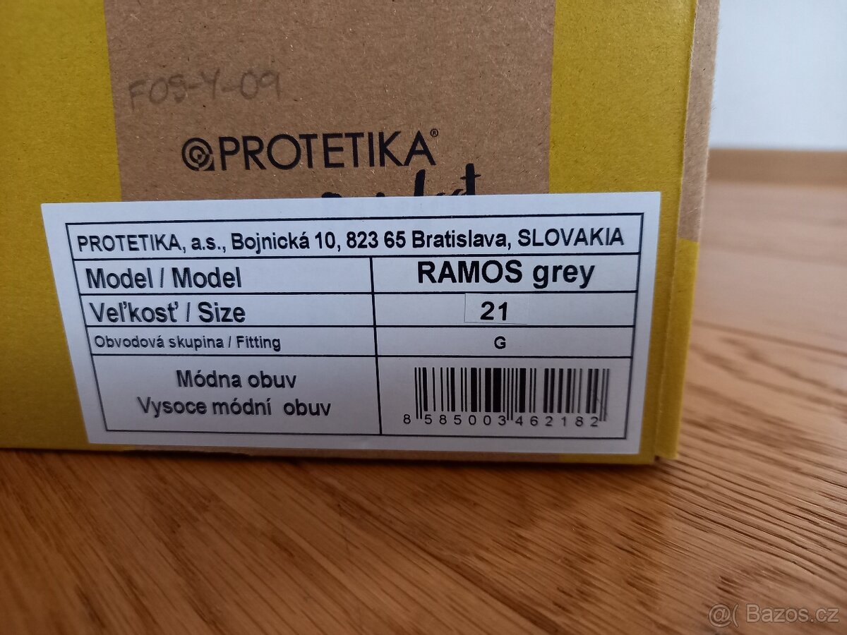 Barefoot boty zimní Protetika RAMOS GREY vel.21 - 3