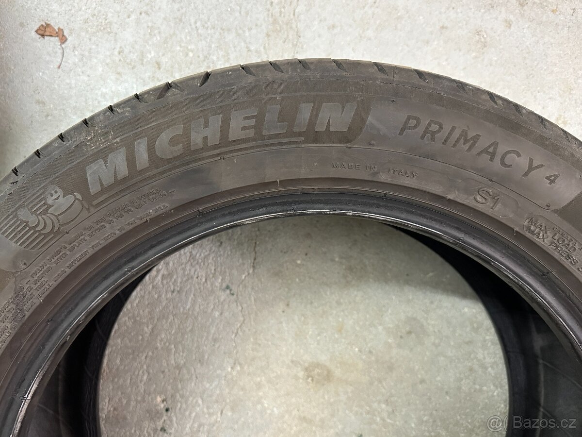 4 ks letní pneu 205/55/17 Michelin Primacy 4 - 3