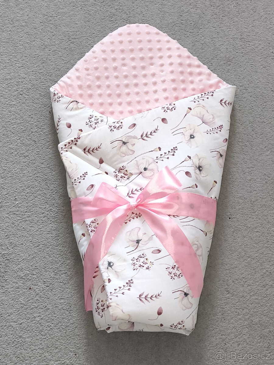 Nová rychlozavinovačka s mašlí máky+ minky - 3
