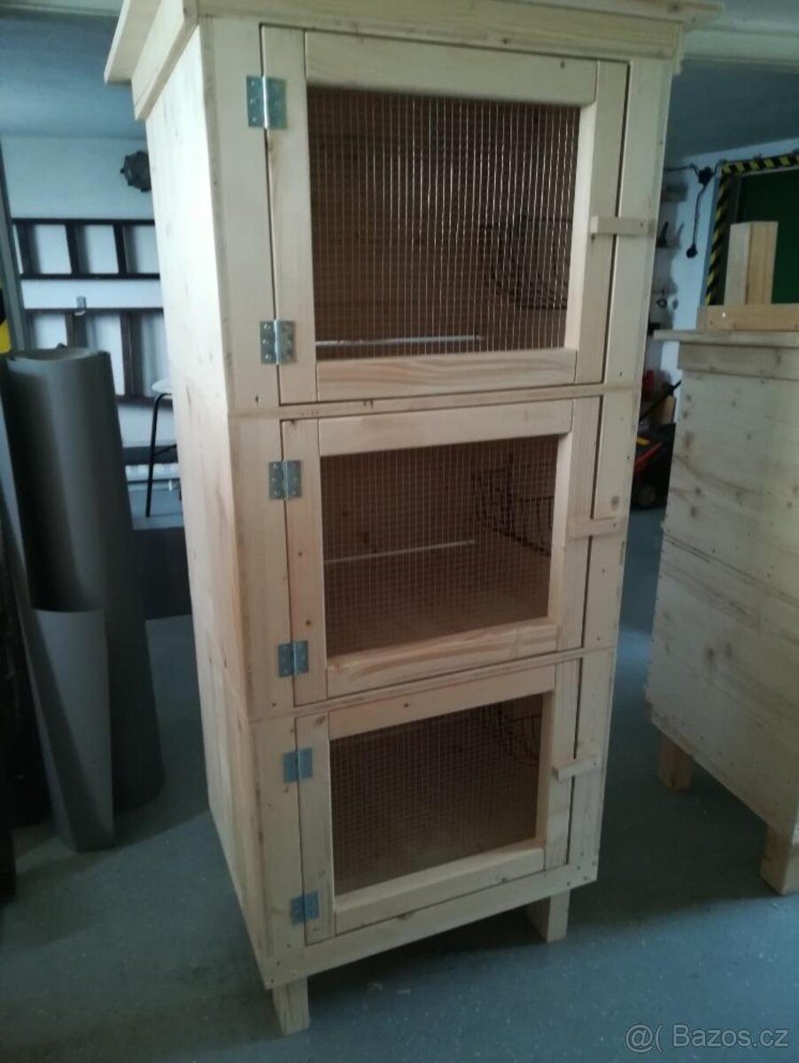 Nová králíkárna 1-9ti kotcová - 3