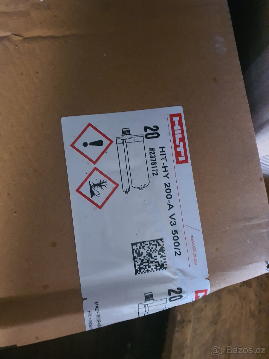 CHEMICKÁ KOTVA HILTI HIT-HY 200-a v3 500ml
- 3