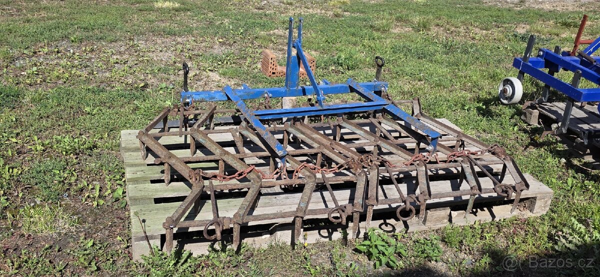 Smykobrány a kypřič za malotraktor - 3
