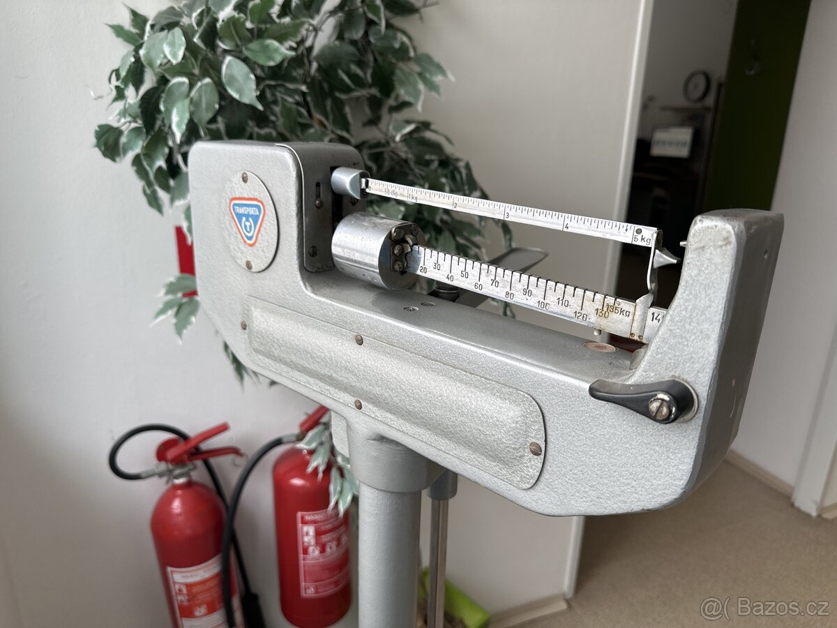 Osobní váha kovová historická - 3