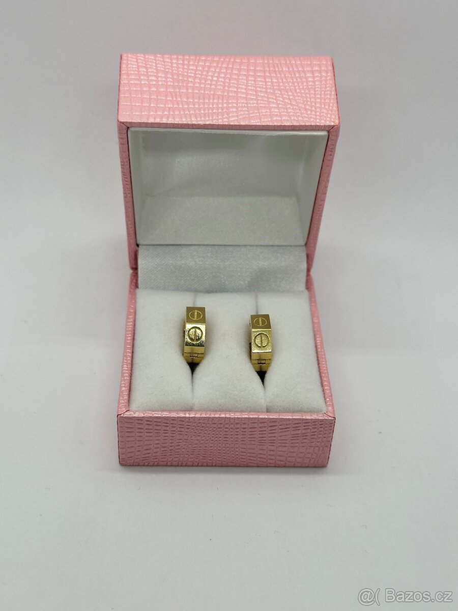 Zlaté náušnice 3,70g - 3