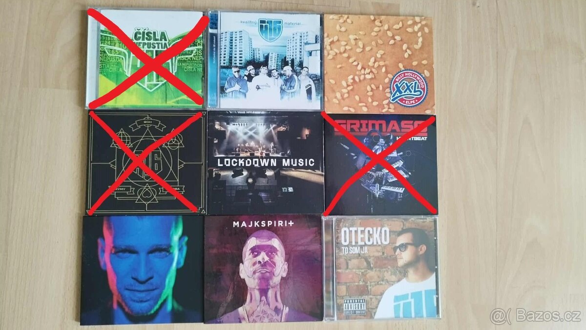 Rozpredavam VELKU ZBIERKU CD slovensky rap/hip-hop - 3