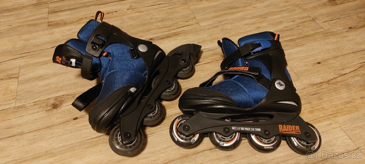 Kolečkové brusle K2 Raider Pro, vel.35-40 - 3