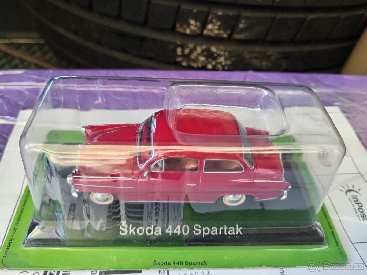 model auta Škoda 440 Spartak - 3