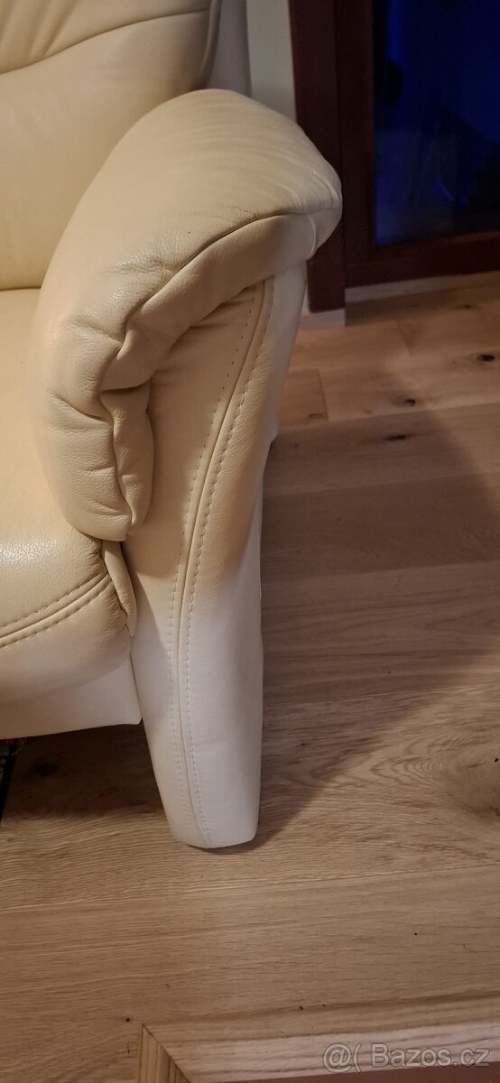 Sedací souprava 3+2 z eko kůže - 3